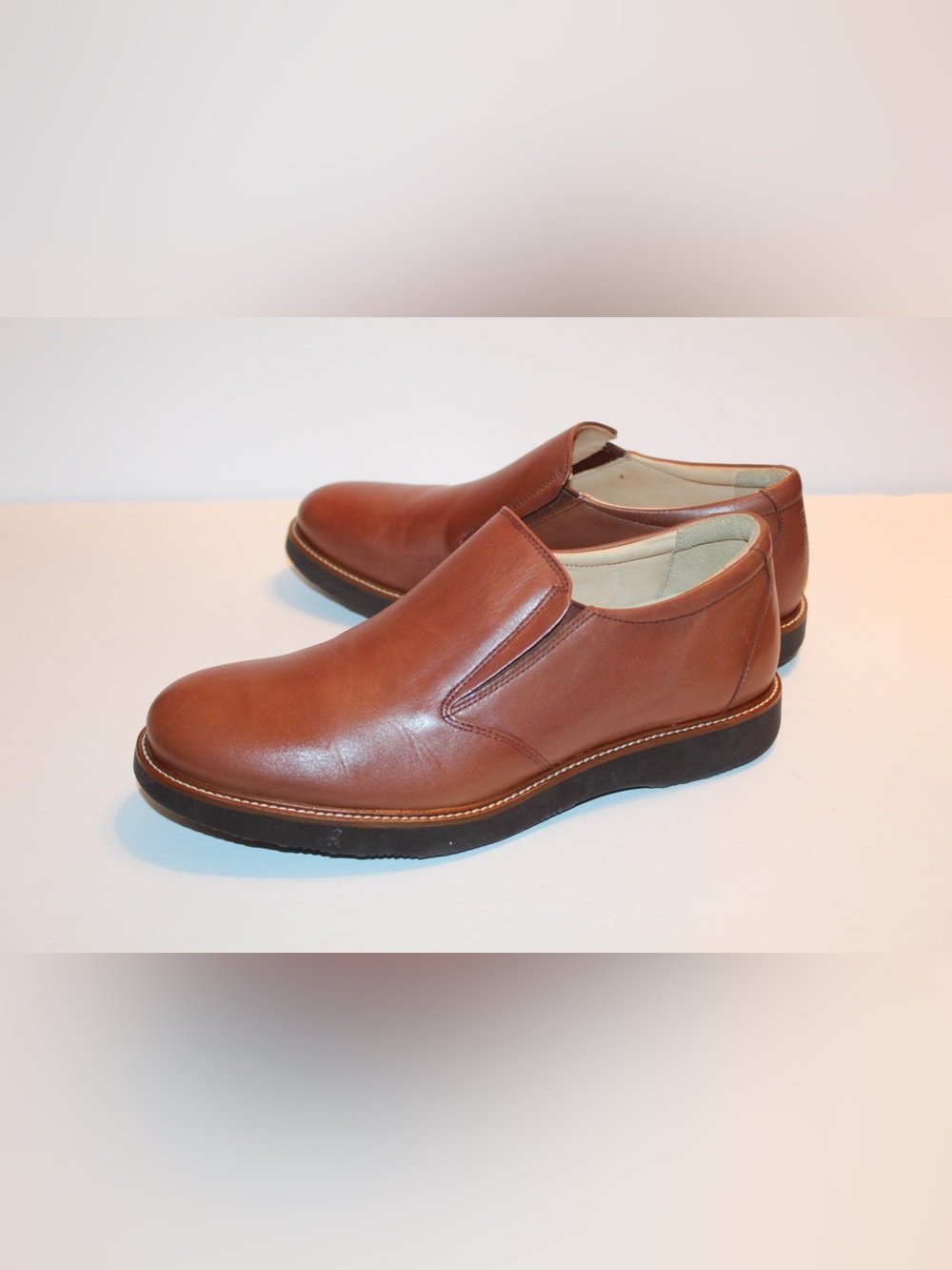 Samuel Hubbard Frequent Traveler Leather Loafers Size Mens 9